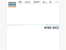 Tablet Screenshot of medgaz.com